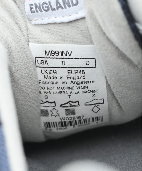 New Balance（ニューバランス）スニーカー 紺 サイズ:US11(29cm位) メンズ/2200701541293