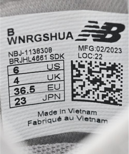 New Balance（ニューバランス）その他 シルバー サイズ:23cm レディース/2200703238016
