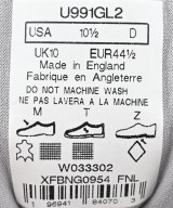 New Balance（ニューバランス）スニーカー グレー サイズ:US10 1/2(28.5cm位) メンズ/2200703886699