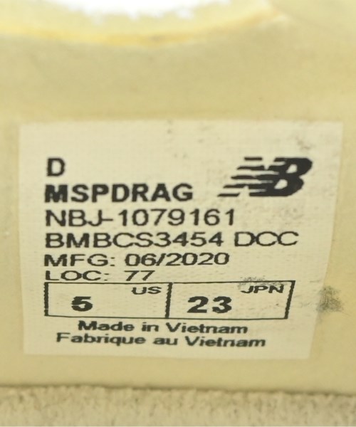 New Balance（ニューバランス）スニーカー 白 サイズ:23cm レディース/2200705597494