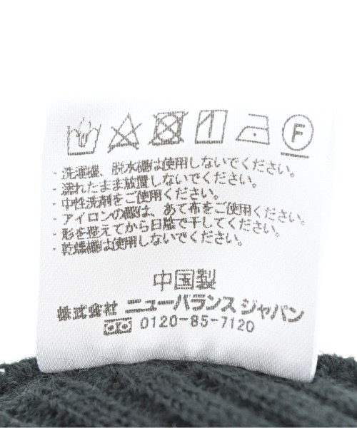 New Balance（ニューバランス）ニットキャップ・ビーニー 黒 サイズ:ONE メンズ/2200705755092