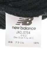 New Balance（ニューバランス）ニットキャップ・ビーニー 黒 サイズ:ONE メンズ/2200705755092
