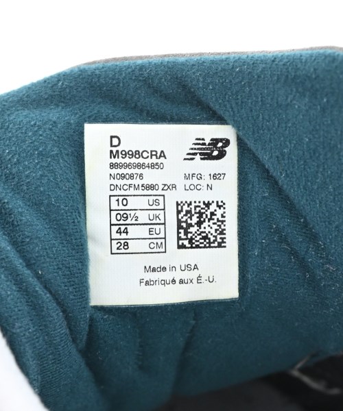 New Balance（ニューバランス）スニーカー グレー サイズ:28cm メンズ/2200705917049