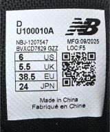 New Balance（ニューバランス）スニーカー 黒 サイズ:24cm レディース/2200703229052