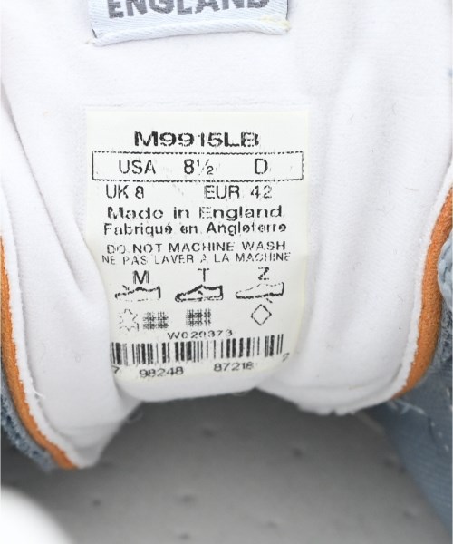 New Balance（ニューバランス）スニーカー グレー サイズ:US8 1/2(26.5cm位) メンズ/2200705486118