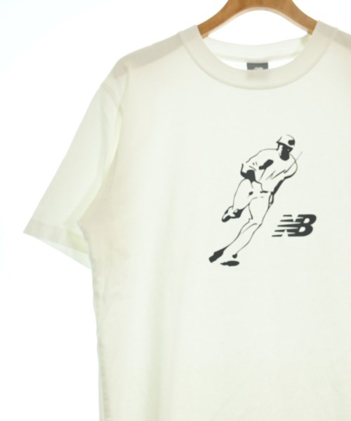 New Balance（ニューバランス）Tシャツ・カットソー 白 サイズ:M メンズ/2200706870596