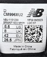 New Balance（ニューバランス）スニーカー 黒 サイズ:26.5cm メンズ/2200707031248