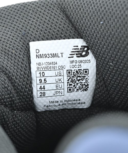 New Balance（ニューバランス）スニーカー 黒 サイズ:28cm メンズ/2200709517085
