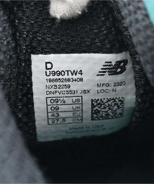 New Balance（ニューバランス）スニーカー 緑 サイズ:27.5cm メンズ/2200709887058