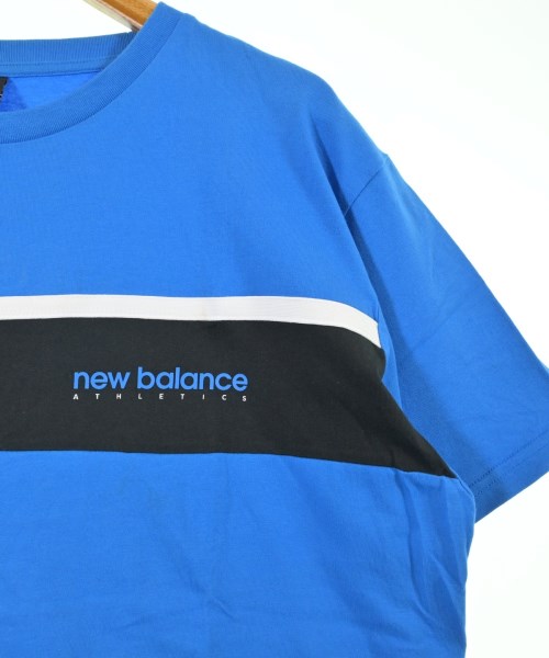 New Balance（ニューバランス）Tシャツ・カットソー 青 サイズ:XL メンズ/2200707846057