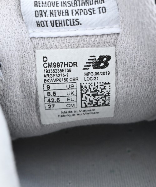 New Balance（ニューバランス）スニーカー 黒 サイズ:27cm メンズ/2200707956091