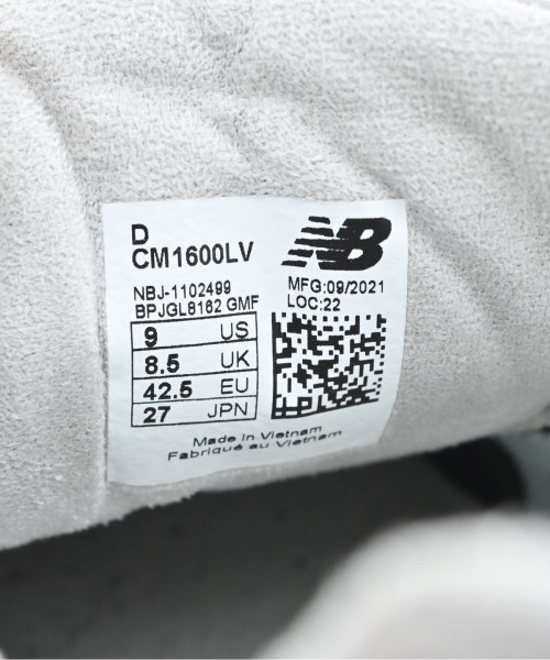 New Balance（ニューバランス）スニーカー 紺 サイズ:27cm メンズ/2200707956107
