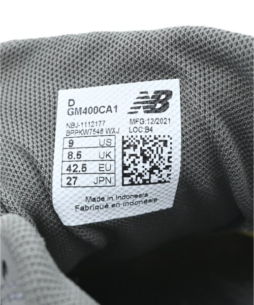 New Balance（ニューバランス）スニーカー グレー サイズ:27cm メンズ/2200707956114