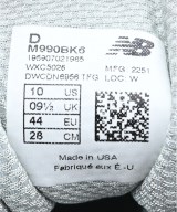 New Balance（ニューバランス）スニーカー 黒 サイズ:28cm メンズ/2200662567035