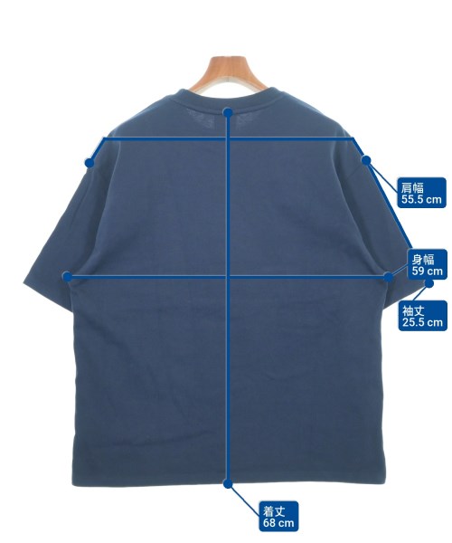 New Balance（ニューバランス）Tシャツ・カットソー 紺 サイズ:L メンズ/2200662685043