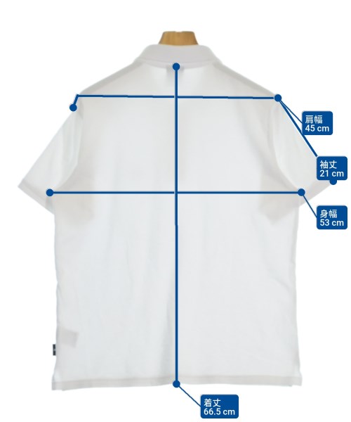 New Balance（ニューバランス）ポロシャツ 白 サイズ:M メンズ/2200664378028