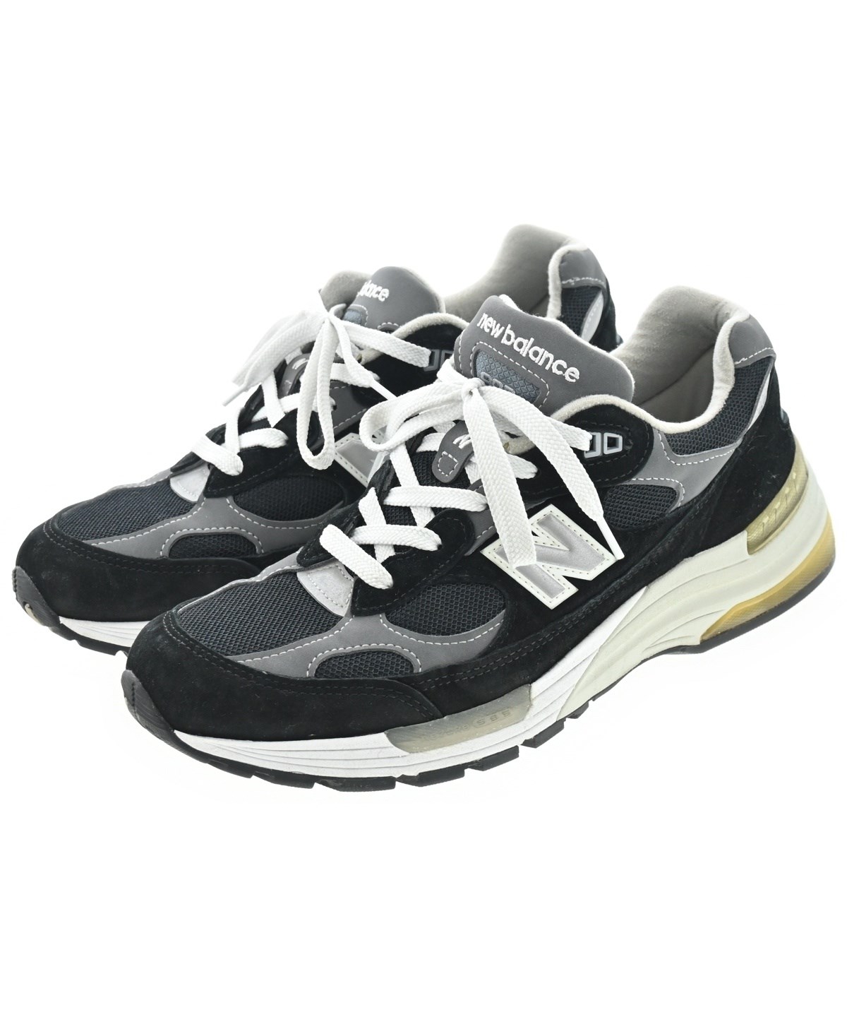 New Balance（ニューバランス）スニーカー 黒 サイズ:27cm メンズ