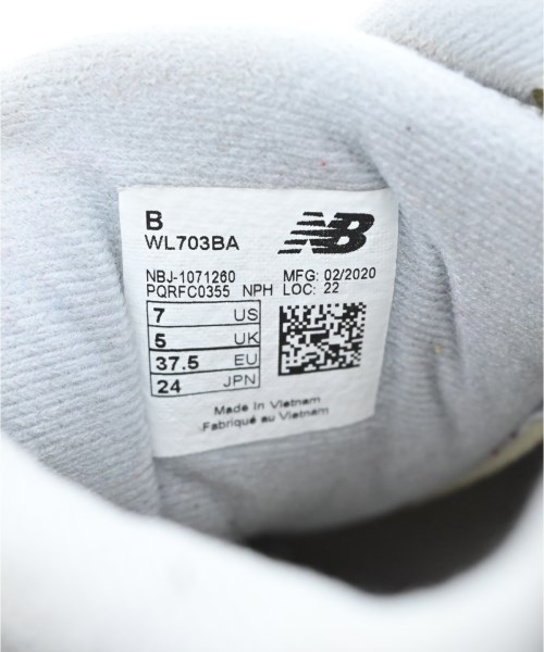 New Balance（ニューバランス）スニーカー グレー サイズ:24cm レディース/2200666370020