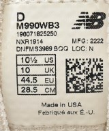 New Balance（ニューバランス）スニーカー 白 サイズ:28.5cm メンズ/2200665668043