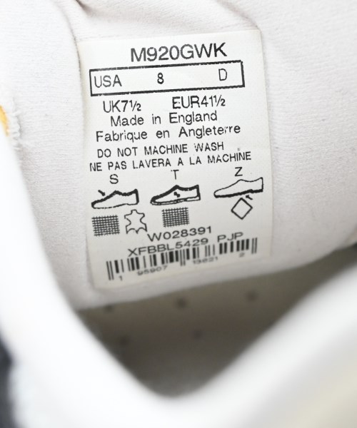 New Balance（ニューバランス）スニーカー 白 サイズ:US8(26cm位) メンズ/2200668778015