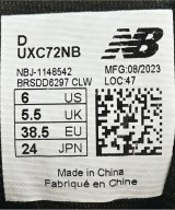 New Balance（ニューバランス）スニーカー 黒 サイズ:24cm レディース/2200665646065