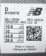 New Balance（ニューバランス）スニーカー グレー サイズ:28.5cm メンズ/2200668653367