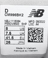 New Balance（ニューバランス）スニーカー 黒 サイズ:26cm メンズ/2200660263342