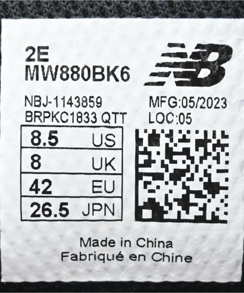 New Balance（ニューバランス）スニーカー 黒 サイズ:26.5cm メンズ/2200660263373