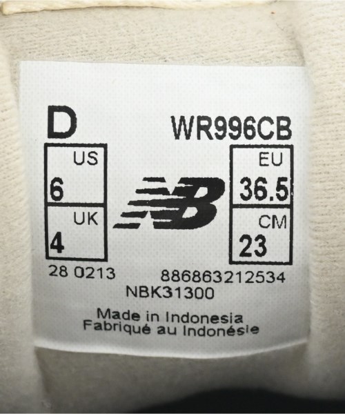 New Balance（ニューバランス）スニーカー ベージュ サイズ:23cm レディース/2200667941076