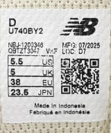 New Balance（ニューバランス）スニーカー グレー サイズ:23.5cm レディース/2200723611172