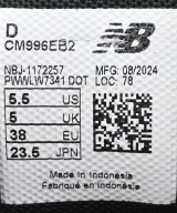 New Balance（ニューバランス）スニーカー 黒 サイズ:23.5cm レディース/2200729862035