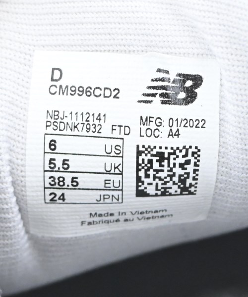 New Balance（ニューバランス）スニーカー グレー サイズ:24cm レディース/2200714710143