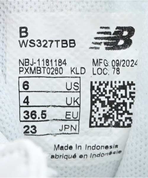 New Balance（ニューバランス）スニーカー 白 サイズ:23cm レディース/2200722126066