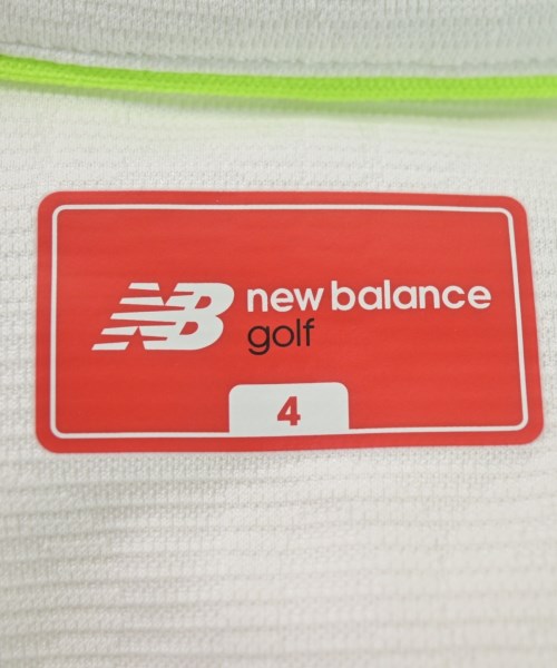 New Balance（ニューバランス）ポロシャツ 白 サイズ:4(XL位) メンズ/2200722498286