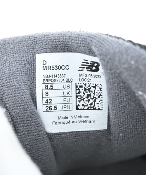 New Balance（ニューバランス）スニーカー 黒 サイズ:26.5cm メンズ/2200723135043