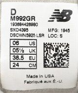 New Balance（ニューバランス）スニーカー グレー サイズ:24cm レディース/2200720467017