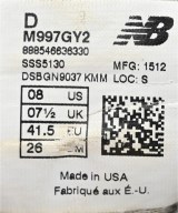New Balance（ニューバランス）スニーカー グレー サイズ:26cm メンズ/2200721117027