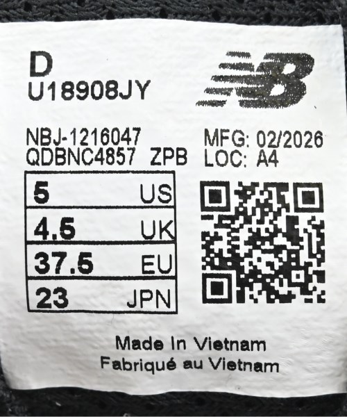 New Balance（ニューバランス）スニーカー 紫 サイズ:23cm レディース/2200723703051