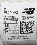 New Balance（ニューバランス）スニーカー 黒 サイズ:27cm メンズ/2200705106269