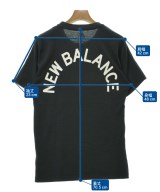New Balance（ニューバランス）Tシャツ・カットソー 黒 サイズ:M メンズ/2200722645017
