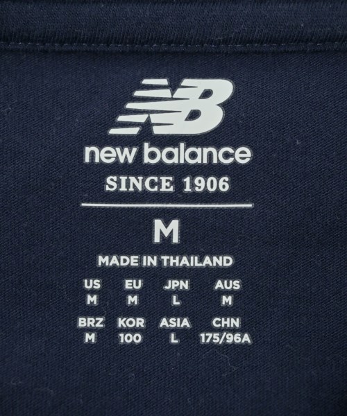 New Balance（ニューバランス）Tシャツ・カットソー 紺 サイズ:L メンズ/2200722645024