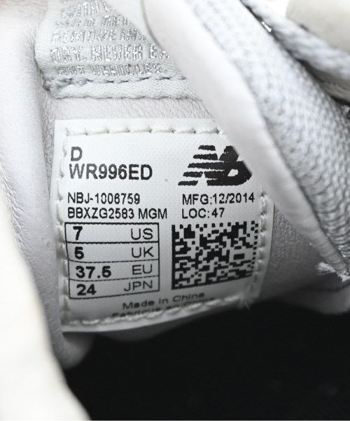 New Balance（ニューバランス）スニーカー シルバー サイズ:24cm レディース/2200720851472