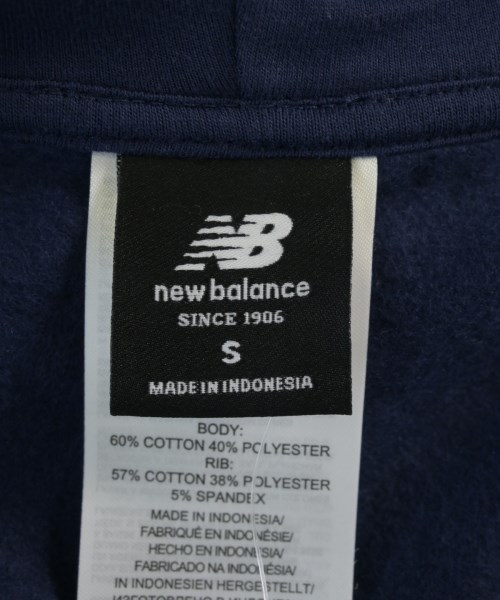 New Balance（ニューバランス）パーカー 紺 サイズ:S メンズ/2200723718116