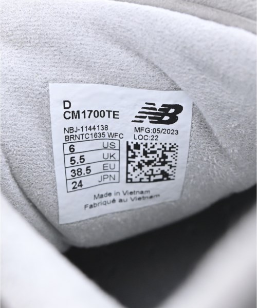 New Balance（ニューバランス）スニーカー グレー サイズ:24cm レディース/2200724020041