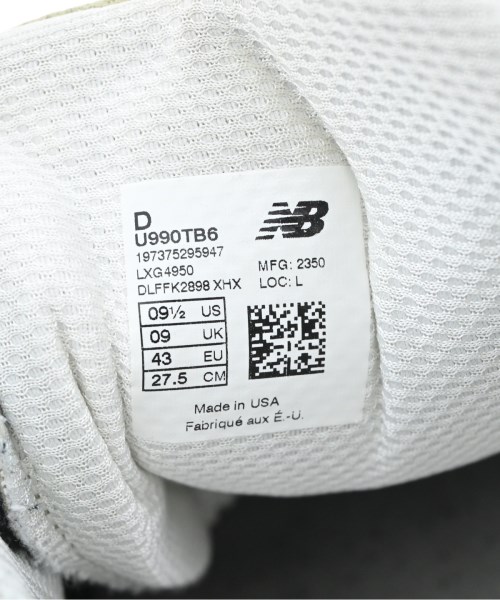 New Balance（ニューバランス）スニーカー カーキ サイズ:27.5cm メンズ/2200679518341