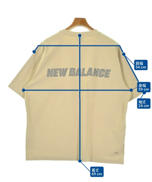 New Balance（ニューバランス）Tシャツ・カットソー ベージュ サイズ:XL メンズ/2200683020113