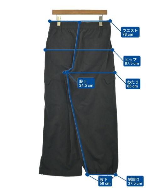 New Balance（ニューバランス）カーゴパンツ 黒 サイズ:L メンズ/2200683120059