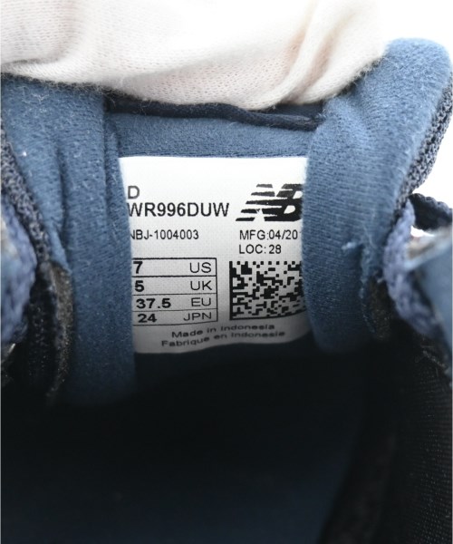 New Balance（ニューバランス）スニーカー 紺 サイズ:24cm レディース/2200678524060