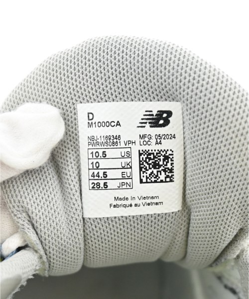 New Balance（ニューバランス）スニーカー 白 サイズ:28.5cm メンズ/2200683713022