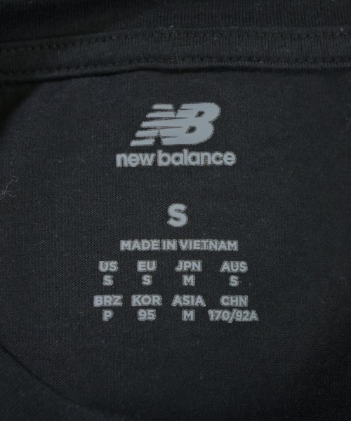 New Balance（ニューバランス）Tシャツ・カットソー 黒 サイズ:S メンズ/2200681044135